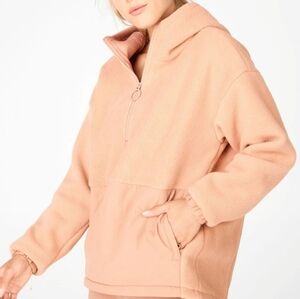 Fabletics Lotta Sherpa Half-Zip Jacket